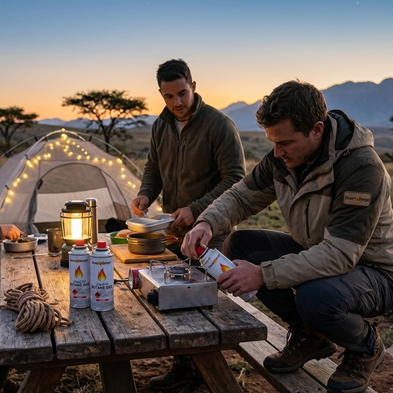 Desert Ranger Butane Gas Cartridge 4pcs Set