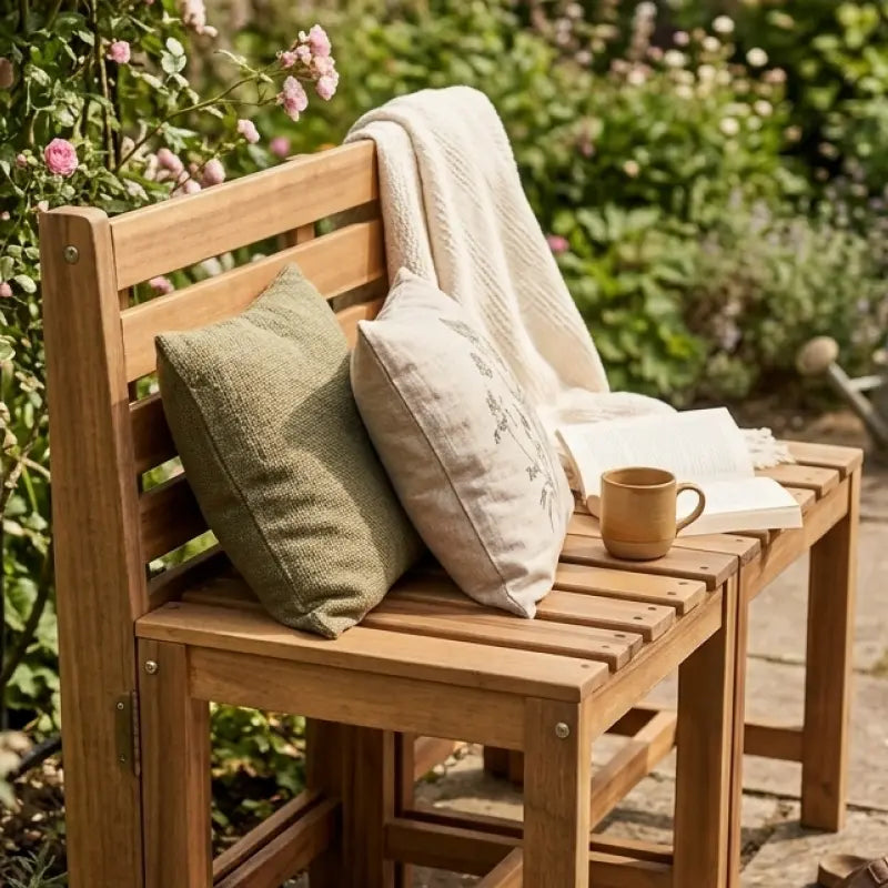 Paradiso Cane Wodden Folding Set paradisoae