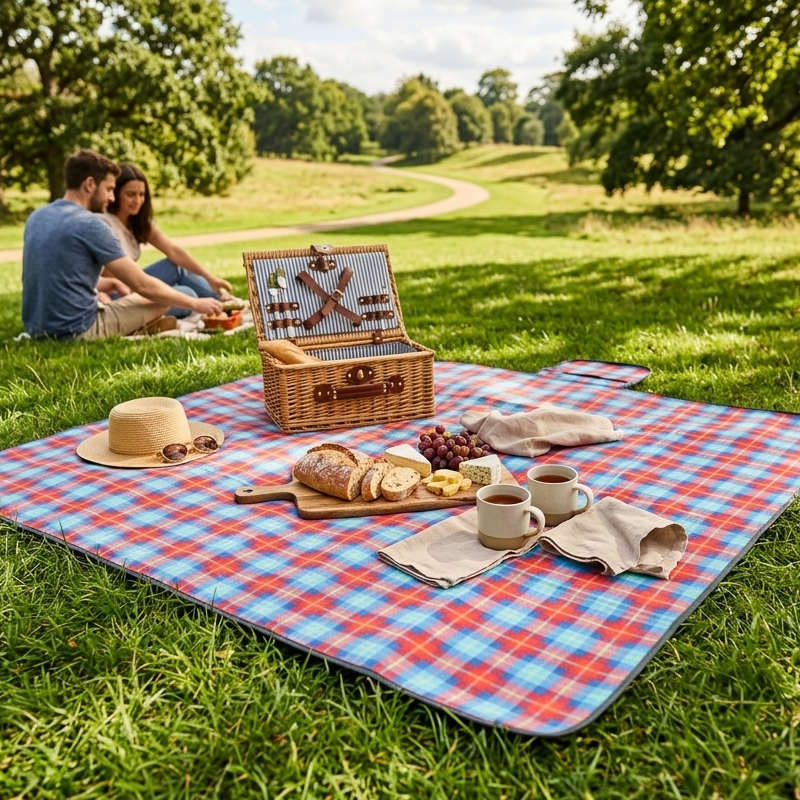 Paradiso Fleece Picnic Rug 150x130cm