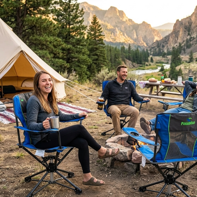 Paradiso Revolver Camping Folding Chair