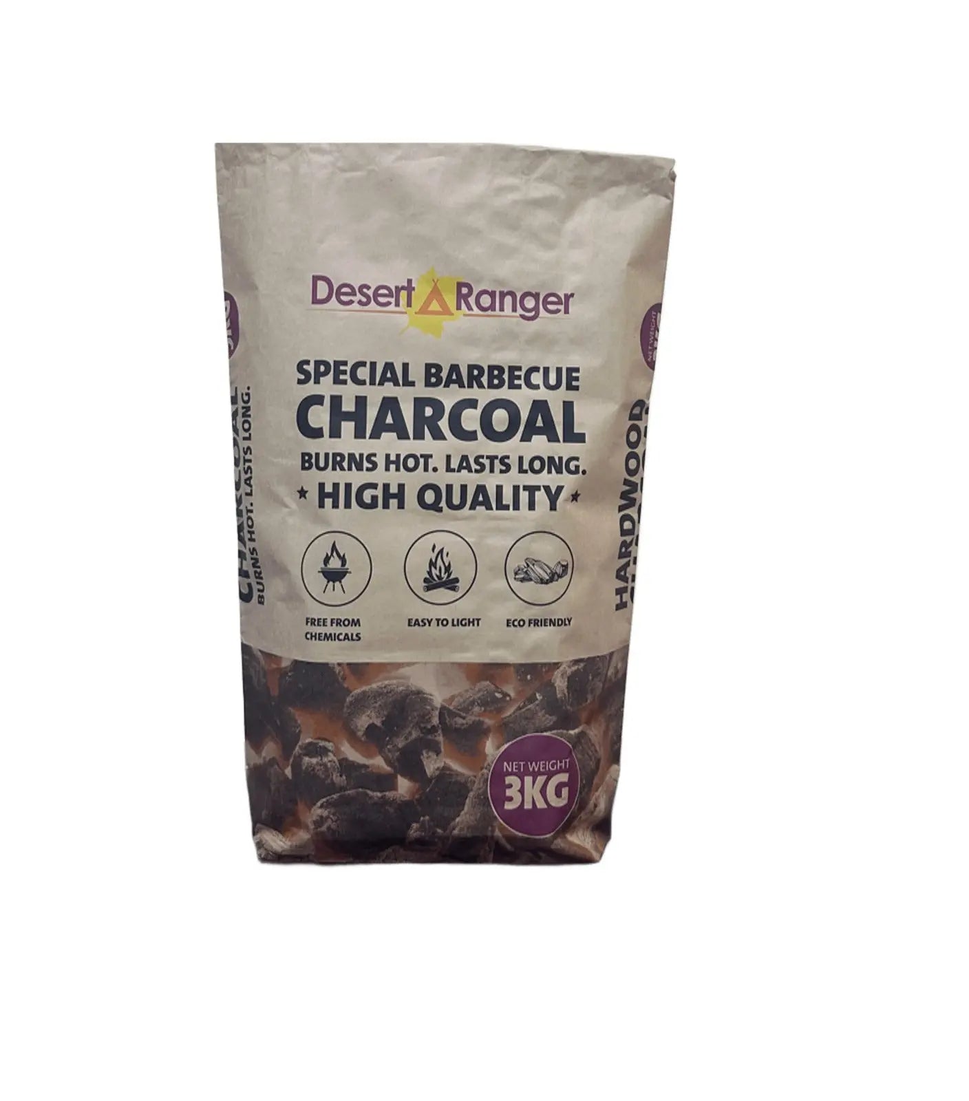 Desert Ranger Charcoal 3kg paradisoae