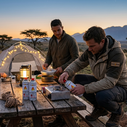 Desert Ranger Butane Gas Cartridge 4pcs Set