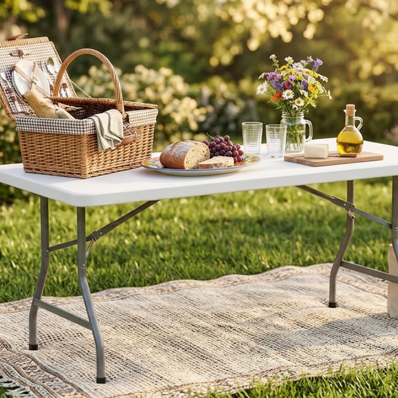 Desert Ranger Folding Picnic Table 40x60x25cm