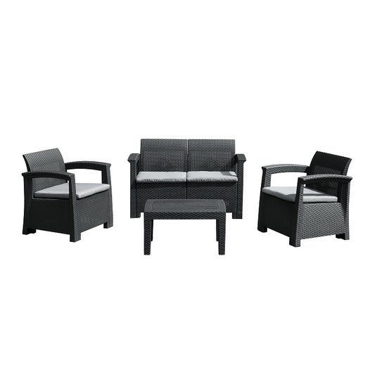 Desert Ranger Osaka 4P Plastic Sofa Set