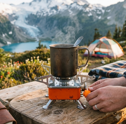 Desert Ranger Portable Stainless Steel Gas Stove