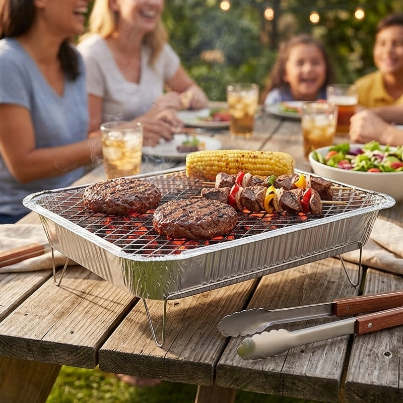 Disposable Charcoal Grill manufacture