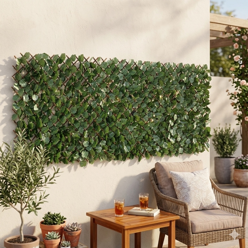 Paradiso Artificial Willow Expand-Fence 1x2M