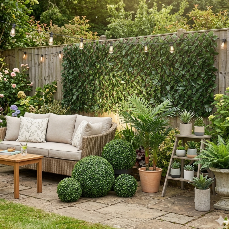Paradiso Artificial Willow Expand-Fence 1x2M