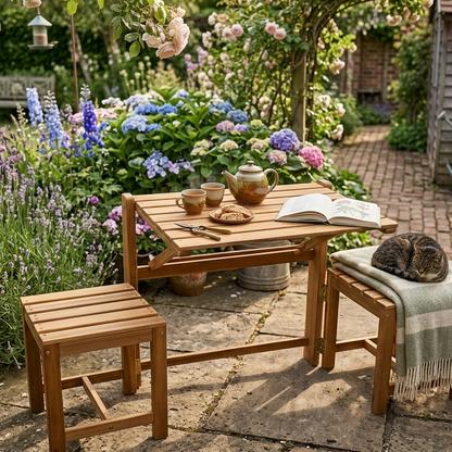 Paradiso Cannes Folding Wooden Set