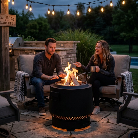 Paradiso Gravity Fire Pit 50cm