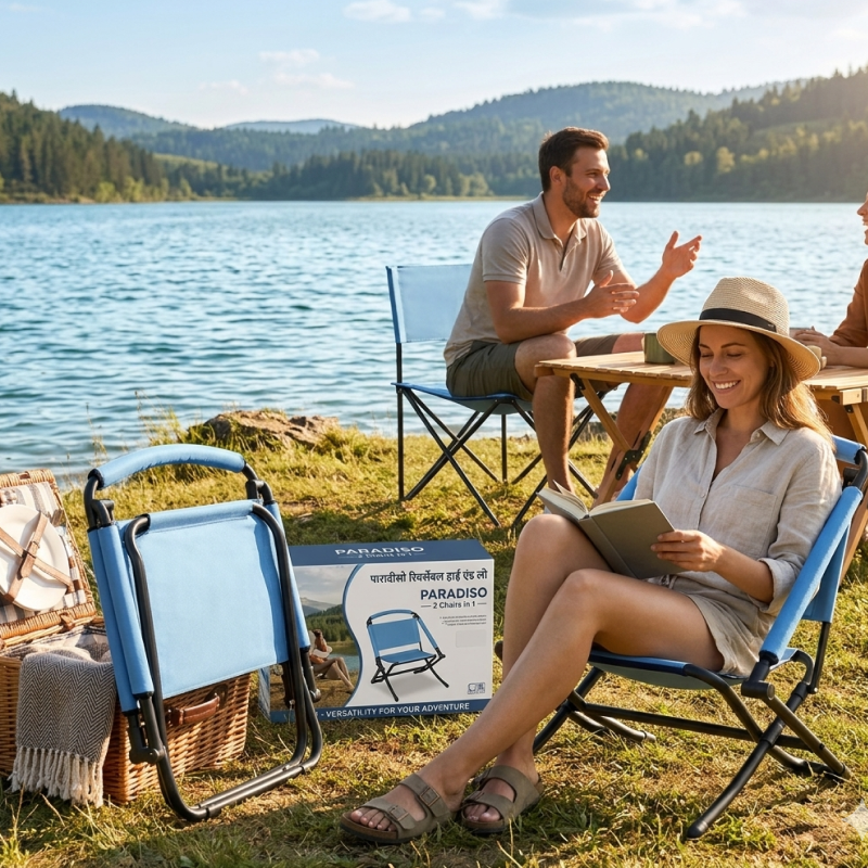 Paradiso Reversible High & Low Folding Chair