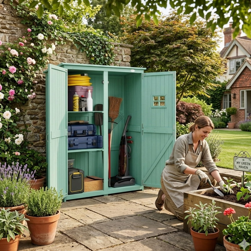 Plastic Garden Cabinet