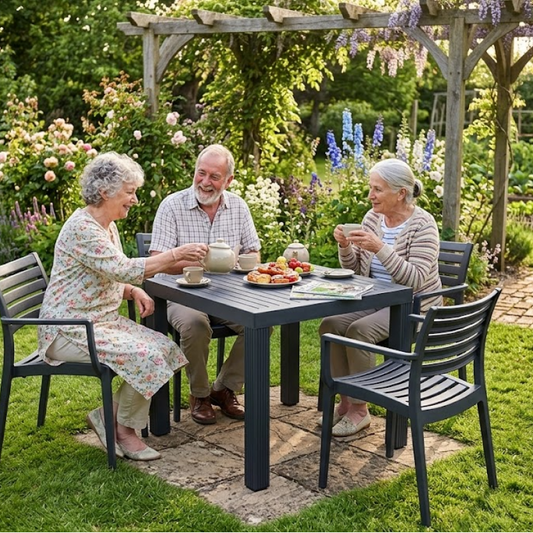 Plastic Table & Chairs