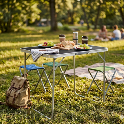 Ranger Picnic Fold Table 80x60x70cm