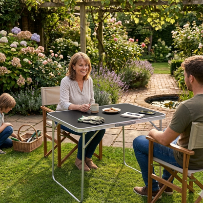 Ranger Picnic Fold Table 80x60x70cm