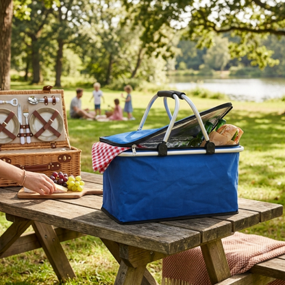 Safari Cooler Basket 47x27x23cm